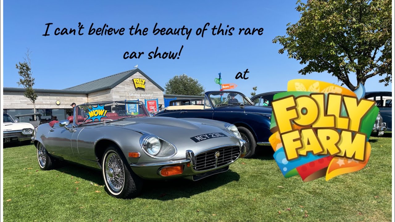 This Classic Car Show Blew My Mind! (Folly Farm, Tenby)