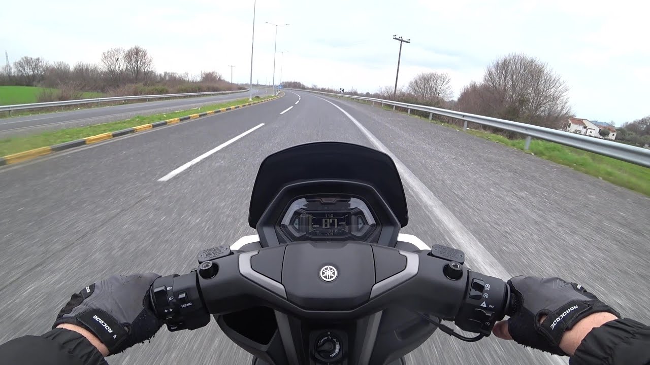 τελική ταχύτητα το YAMAHA NMAX 125 νέο μοντέλο 2025