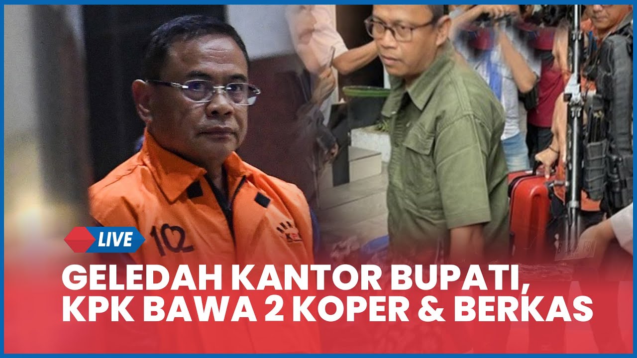 KPK Bawa 2 Koper dan 1 Kardus Berkas Hasil Geledah Rumdin & Kantor Bupati Pati