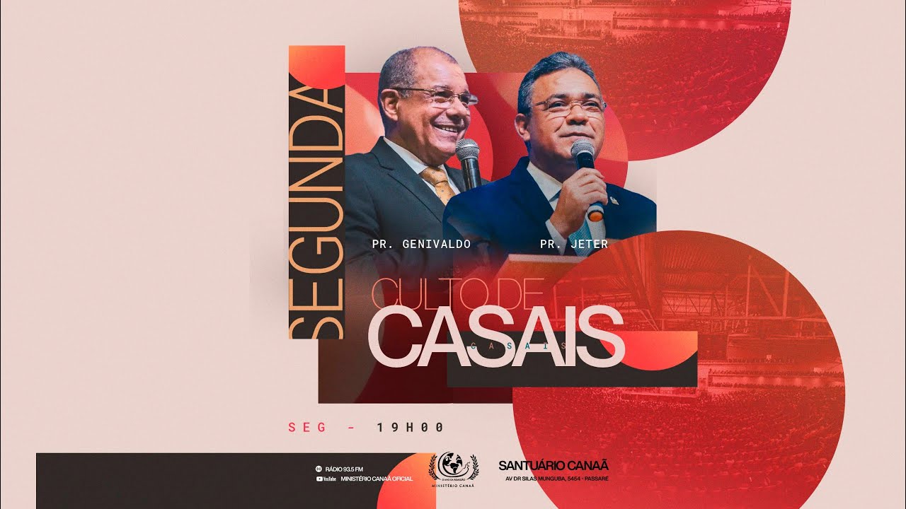 CULTO DE CASAIS - 09/03/2026