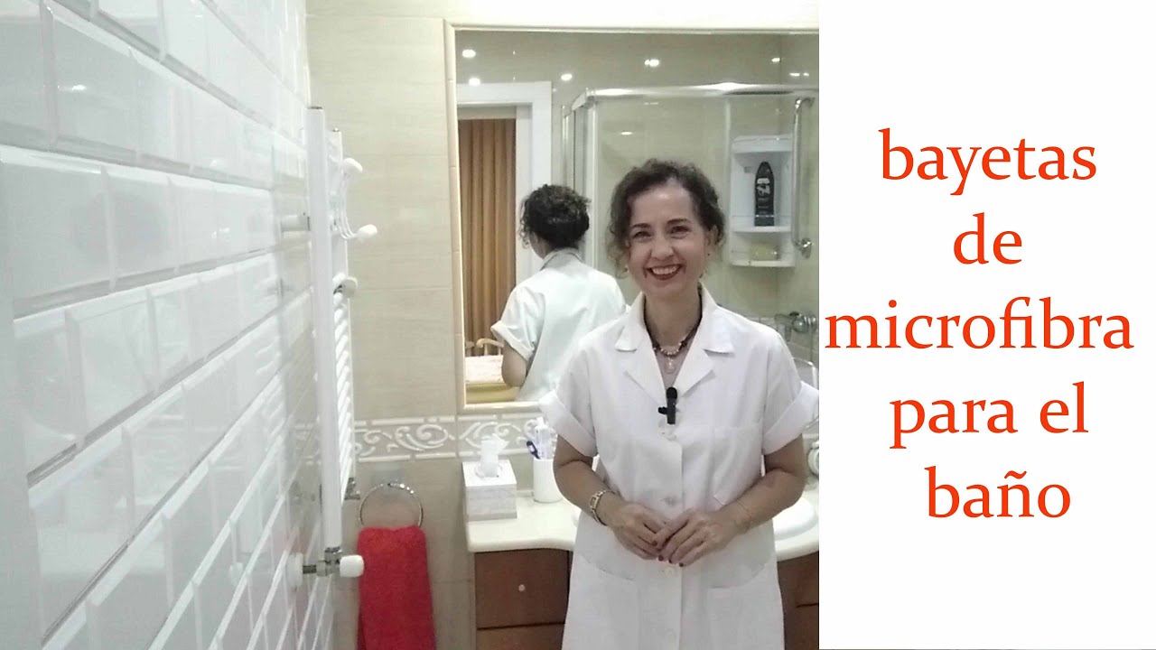 Bayetas de microfibra para el baño