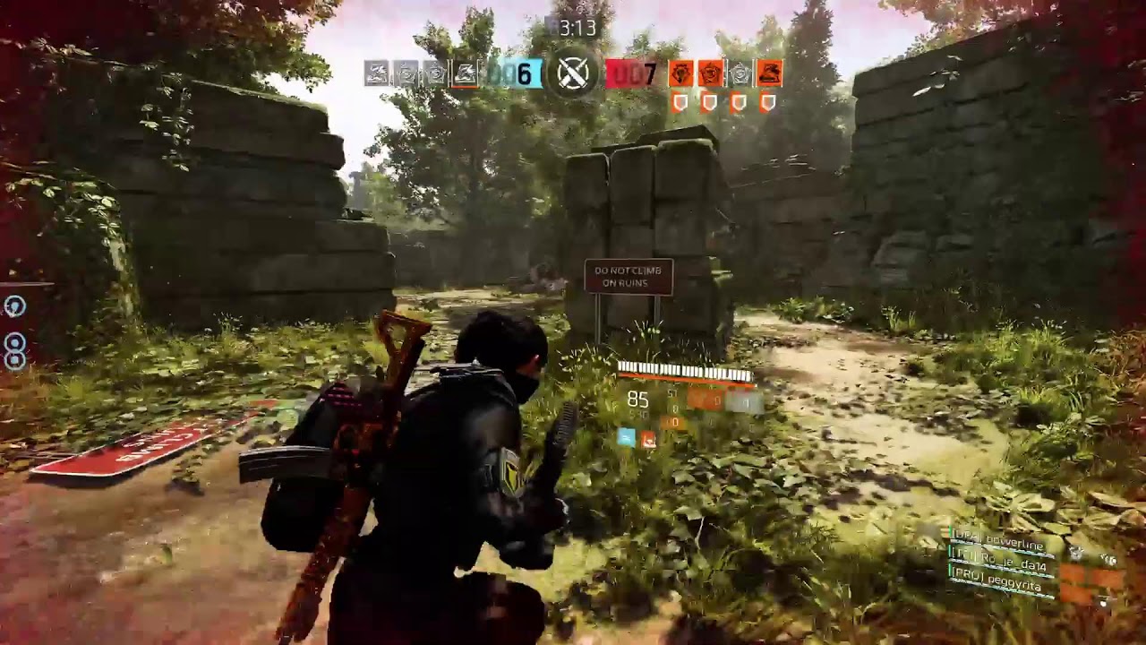 Division 2 Raid Konflikt Girl Noobi DZ