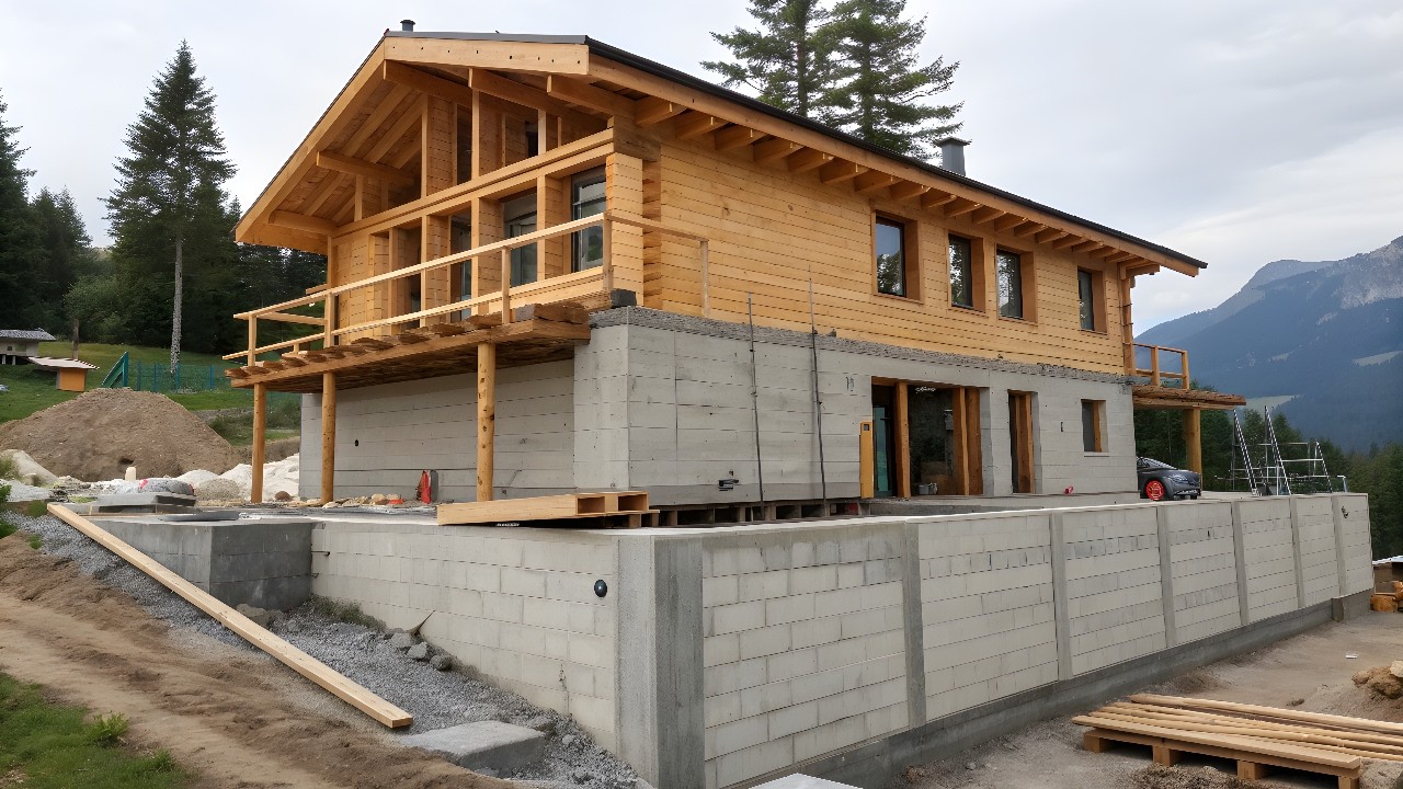 He Builts a Huge House Alone With a Few $1,000s in Only 500 Days. By @DmitryLukinDIY