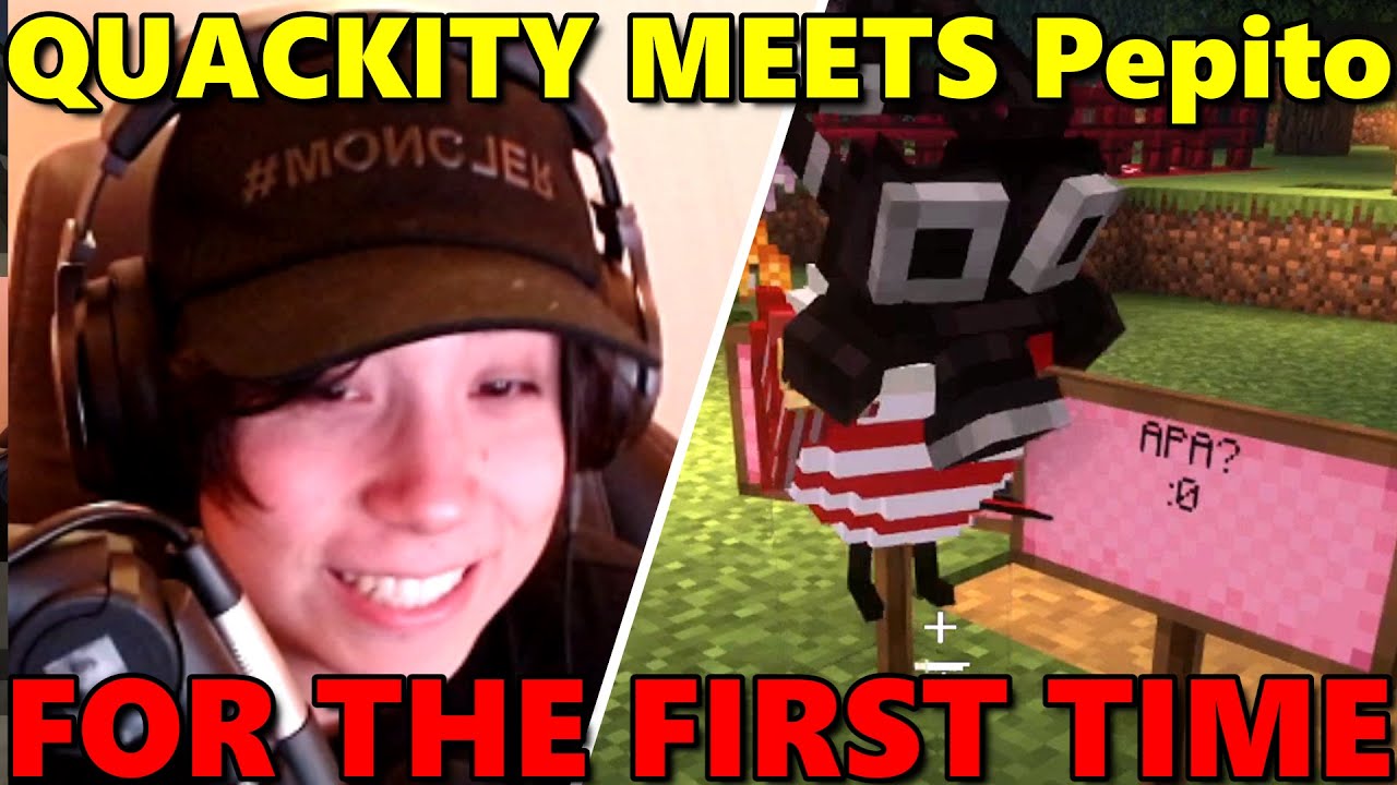 Quackity Celebrates PEPITO Birthday for the FIRST TIME Ever after being in a COMA on QSMP Minecraft