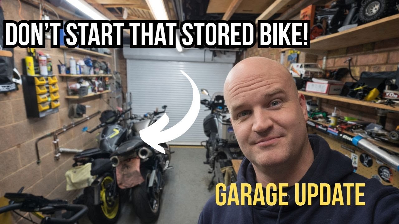 Garage Tour & Why You Shouldn’t Start Stored Bikes