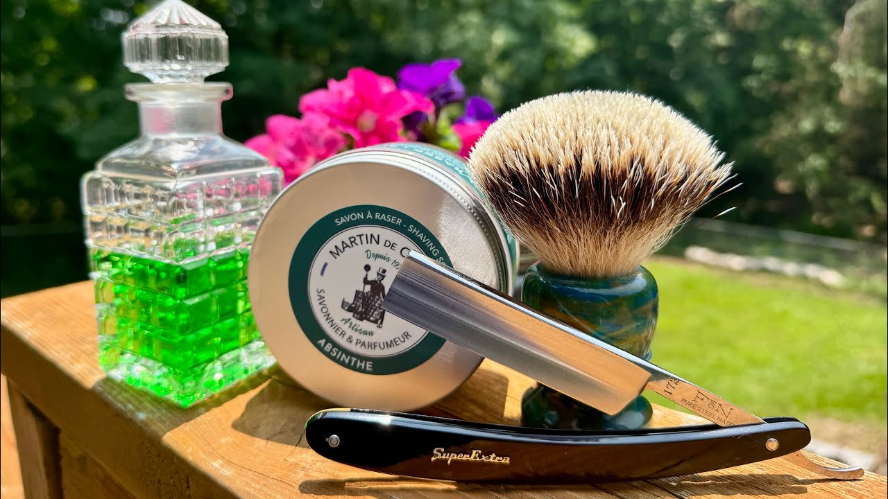 05.31.2025  Martin de Candre Absinthe Shaving Soap Review
