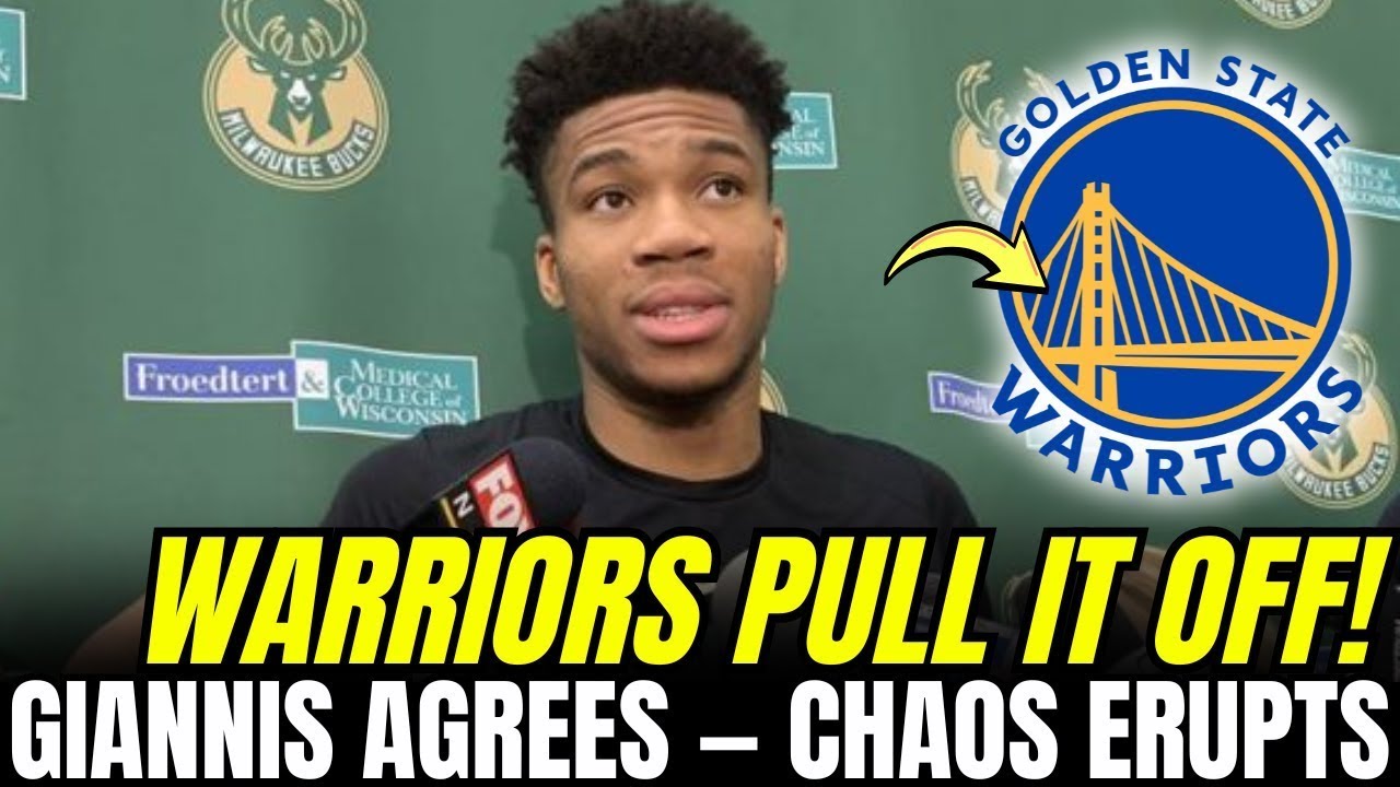 GIANNIS SAYS YES to the WARRIORS — league-wide panic as BAY braces for shock | Warriors News