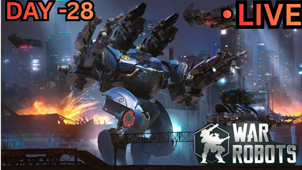 | WAR ROBOTS CHILL LIVE STREAM DAY 28 #warrobotslive #warrobotsindia #warrobots