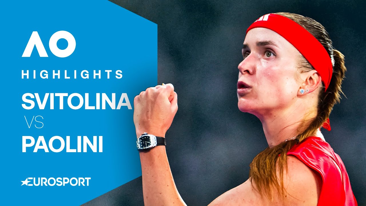 OPEN D'AUSTRALIE 2025 - Surprise ! Svitolina élimine la numéro 4 mondiale Paolini au troisième tour