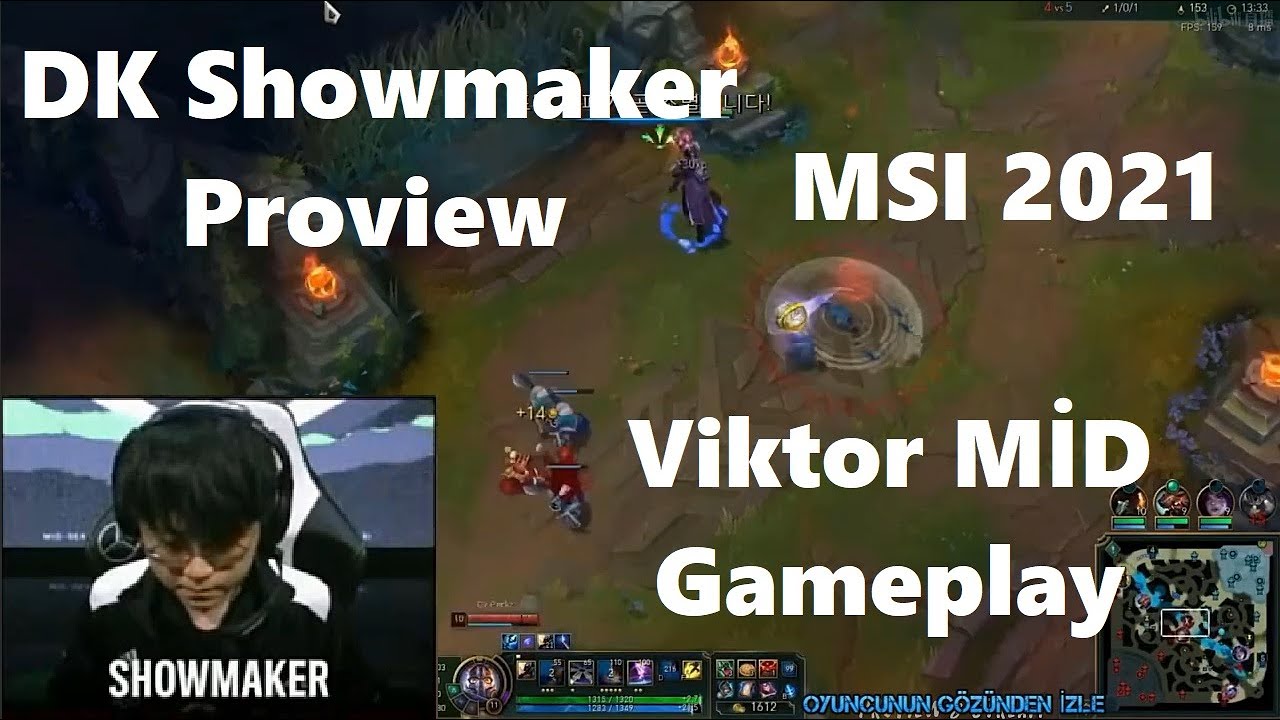 MSI 2021 Proview DK ShowMaker Viktor Gameplay POV Mid - DK vs C9