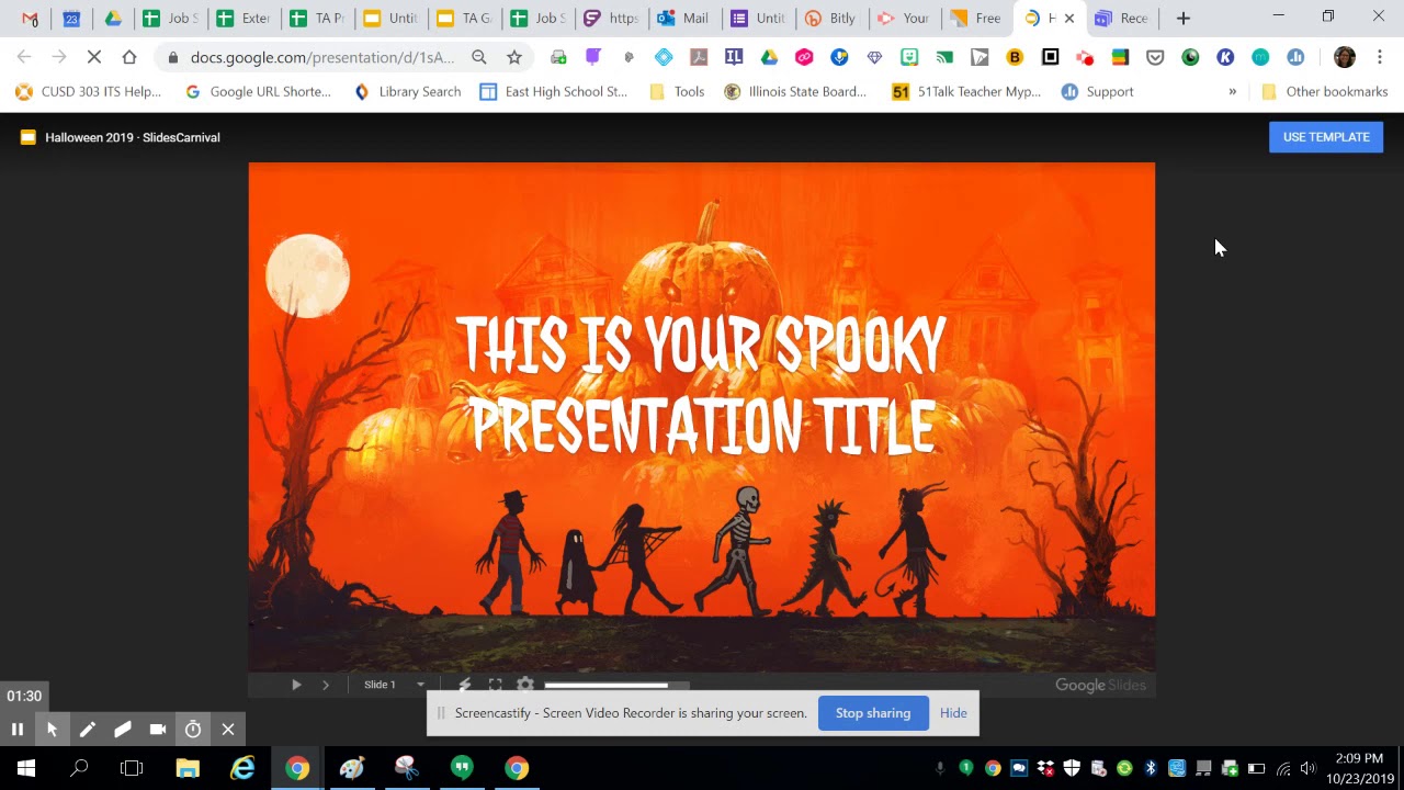 Importing Themes into Google Slide Presentations