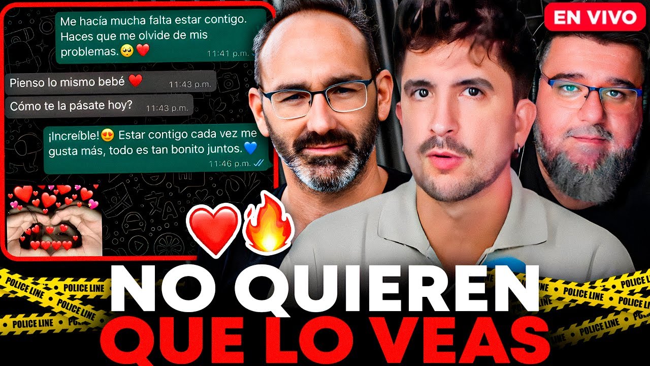 LAS CONVERSACIONES ÍNTIMAS DE DANIEL SANCHO CON EDWIN QUE NO QUIEREN QUE LEAS @TriunArts