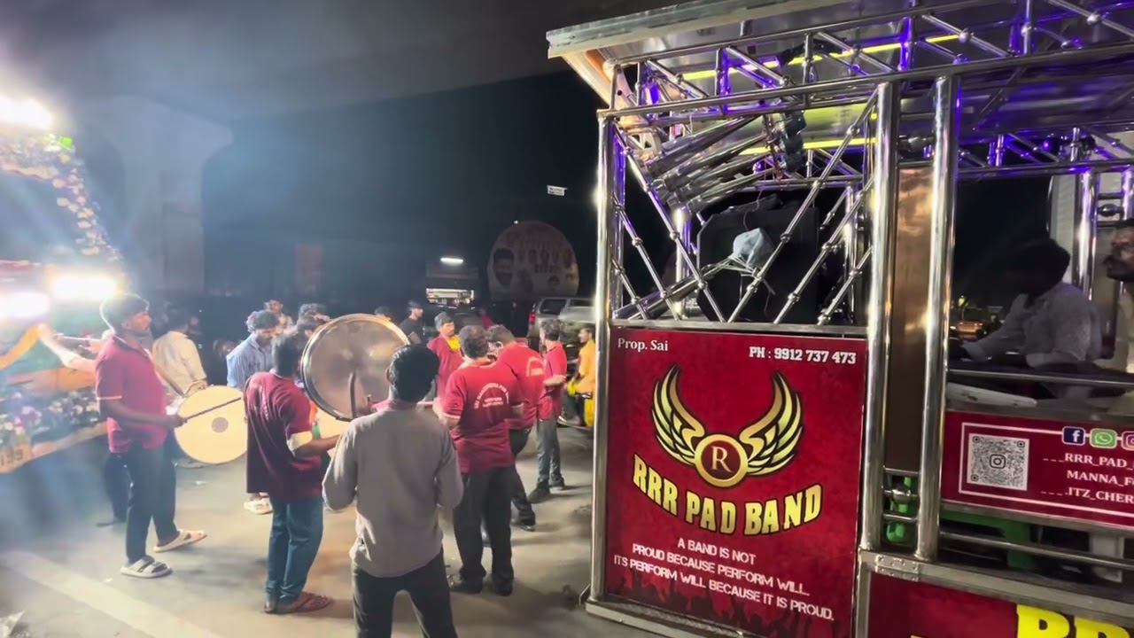 RRR PAD BAND ❤️‍🔥💫|| PROP: Sai Anna || Contact: 9912737473, 9392442123 || Yousuf Guda Basti 📍||