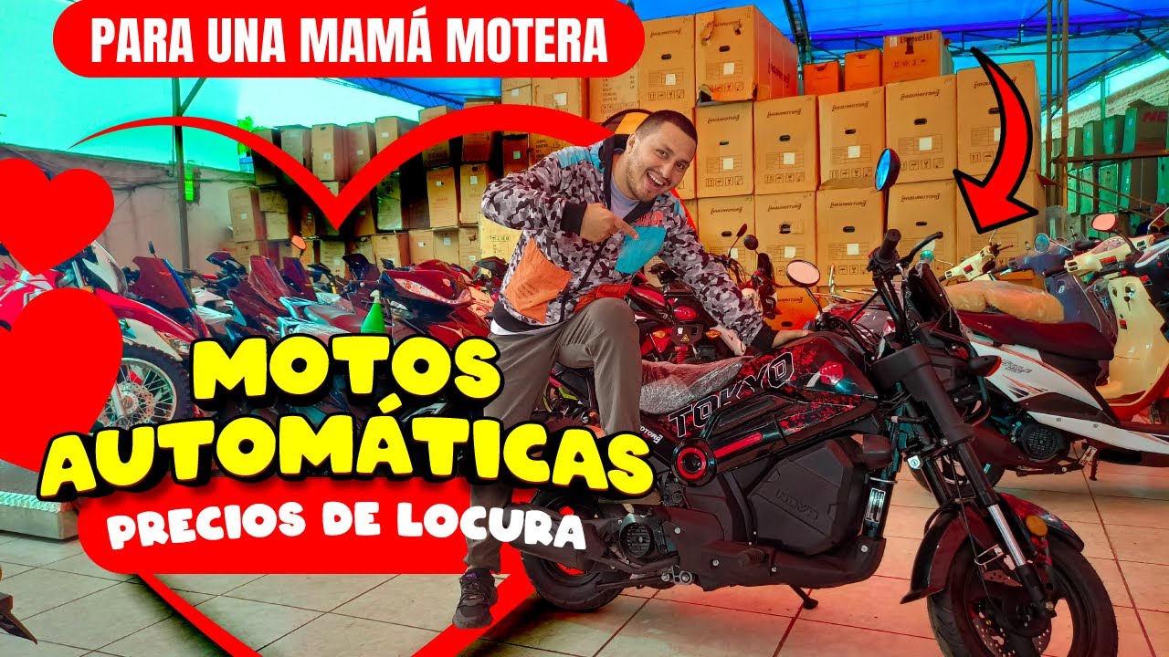 🎁LIQUIDACIÓN DE MOTOS AUTOMÁTICAS ❤️ Para una Mamá Motera en [4K]
