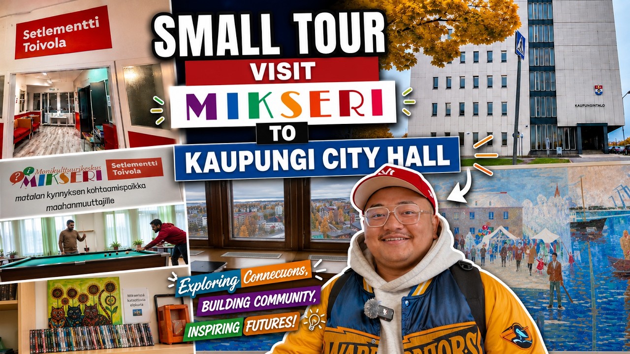 Exploring MIKSERI & Kemi City Hall (Kaupungintalo) | Finland Life Vlog