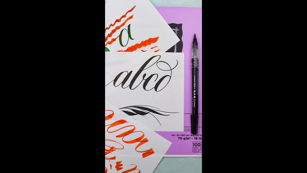 Kuretake Cambio Brush Pens with Paul Antonio - Part 1