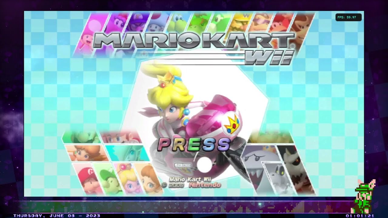 [Mario Kart Wii] Menu Showcase (current progress)