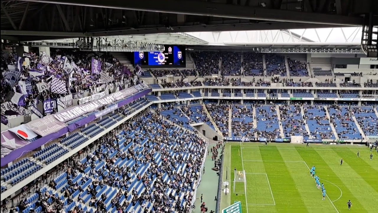【広島チャント】アップ前挨拶→FORZA VIOLA ALE' ガンバ大阪サンフレッチェ広島 2024年12月8日