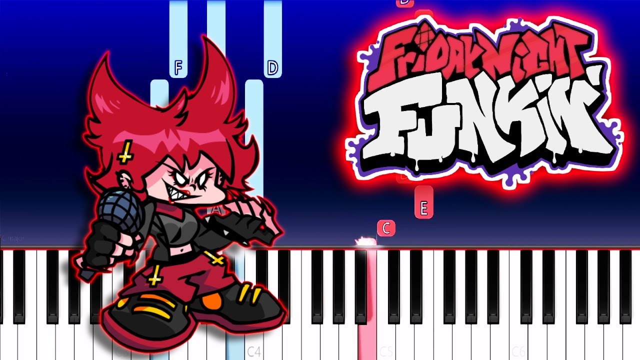Friday Night Funkin - Possession - Vs Cassandra (Piano Tutorial)