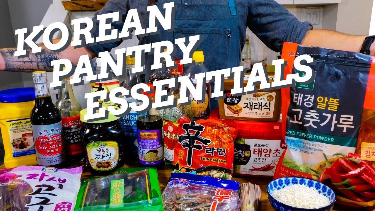 Korean Pantry Essentials | Must Have Korean Ingredients | Must Have Korean Sauces