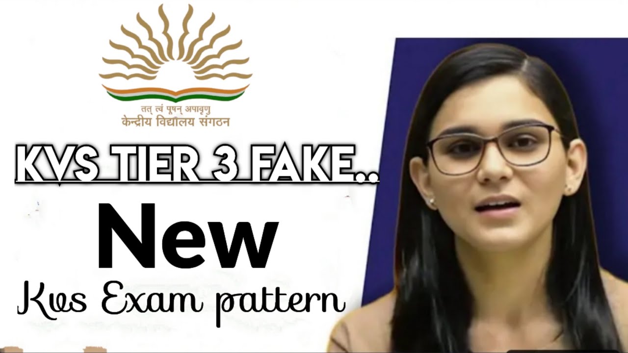 Tier 3 fake 😀 Kvs exam mode/ pattern 