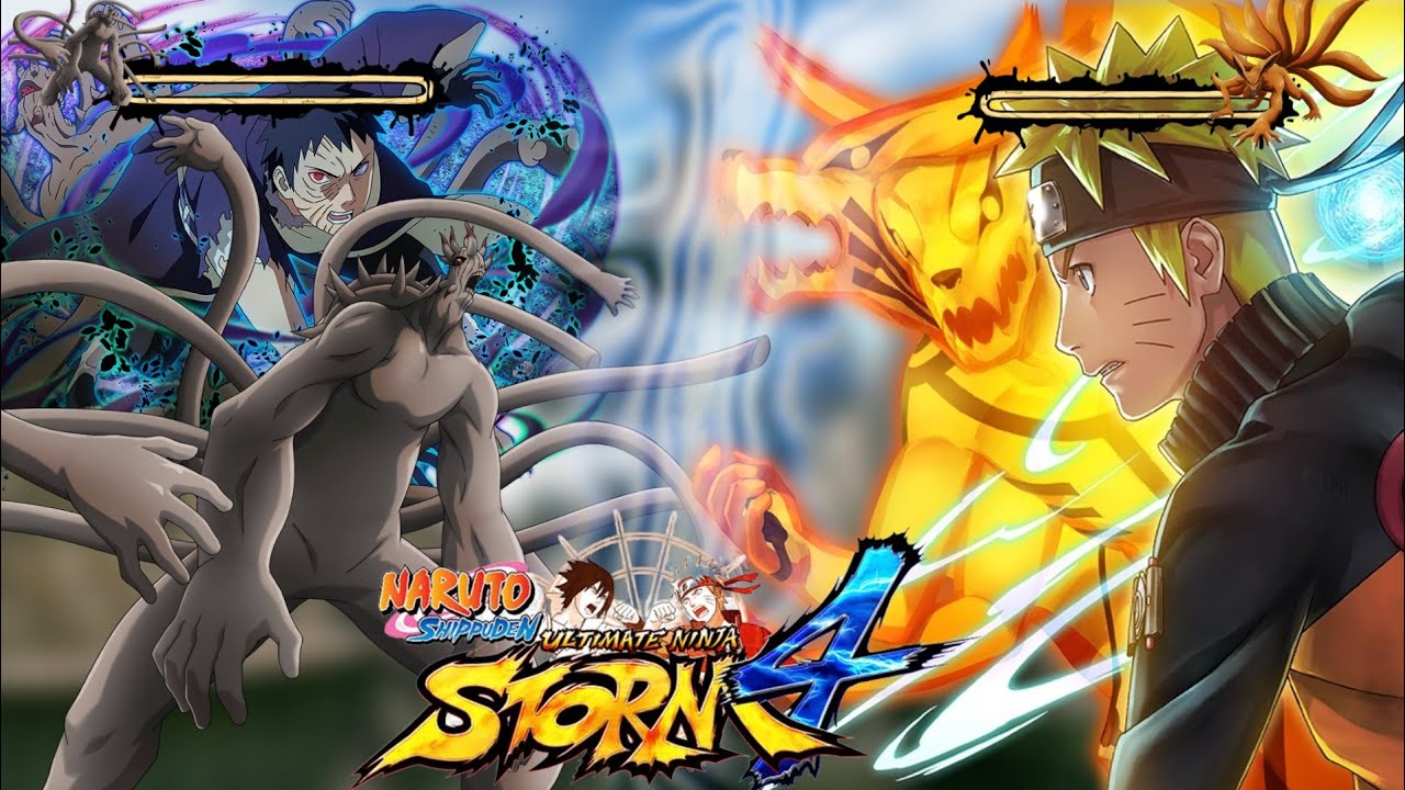 Nine Tails Vs Ten Tails | Naruto Ultimate Ninja Strom 4 | Story Mode
