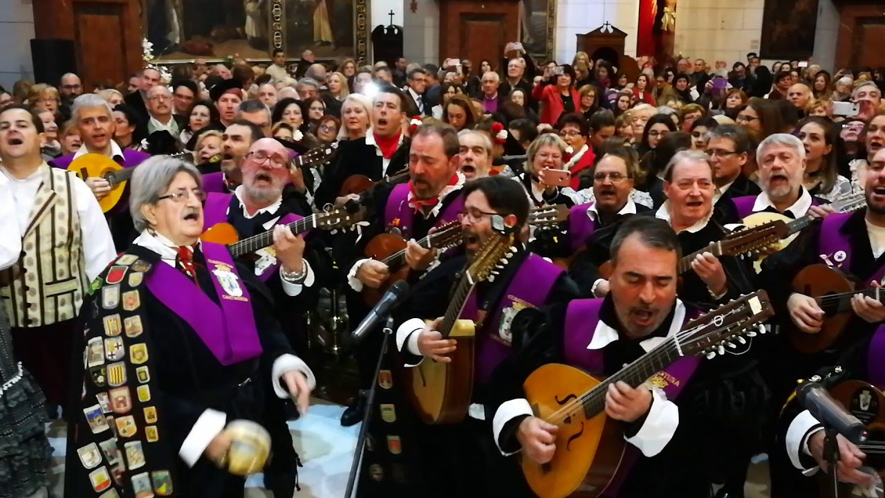 Cuarentuna Cartagena canta a la Virgen de la Caridad .Flor Marina y Salve