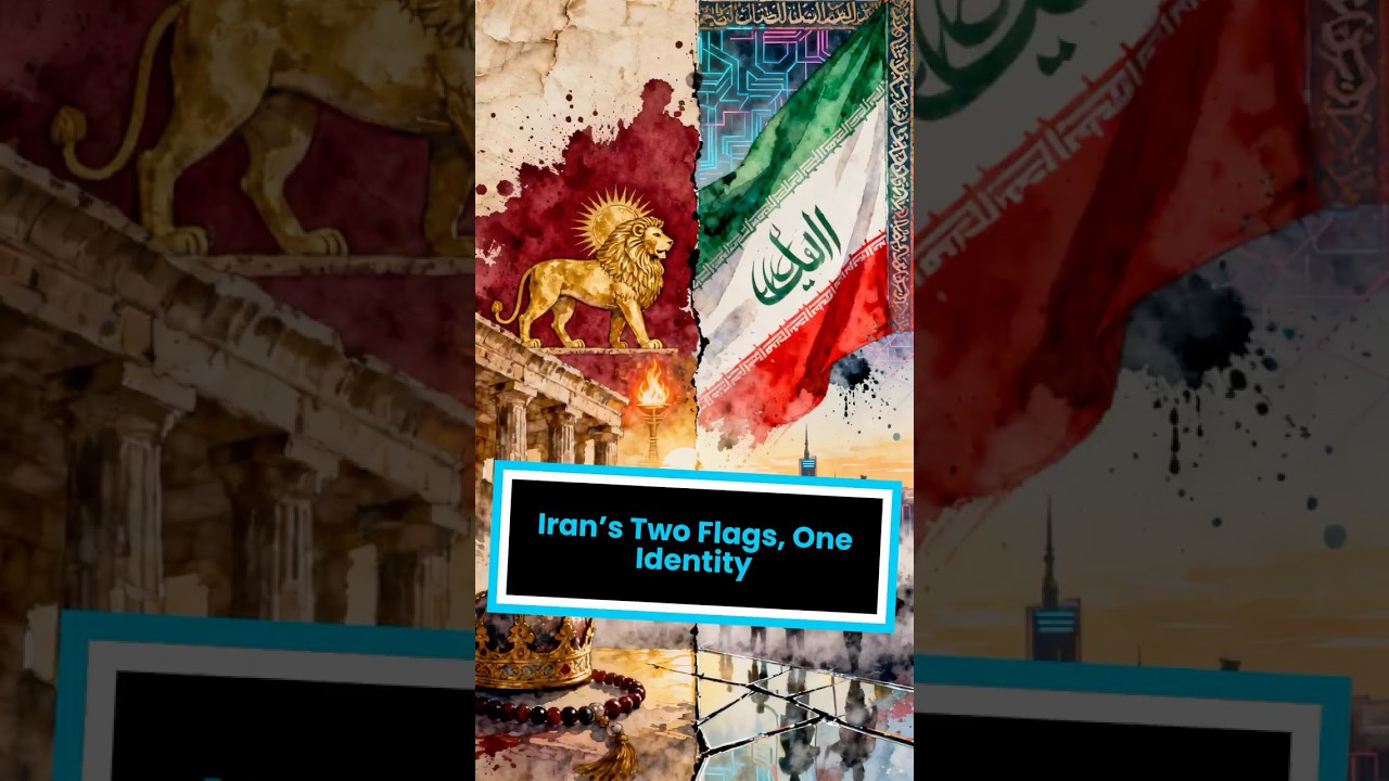 Iran&rsquo;s Two Flags, One Identity. The Islamic Republic vs the Lion and Sun flag