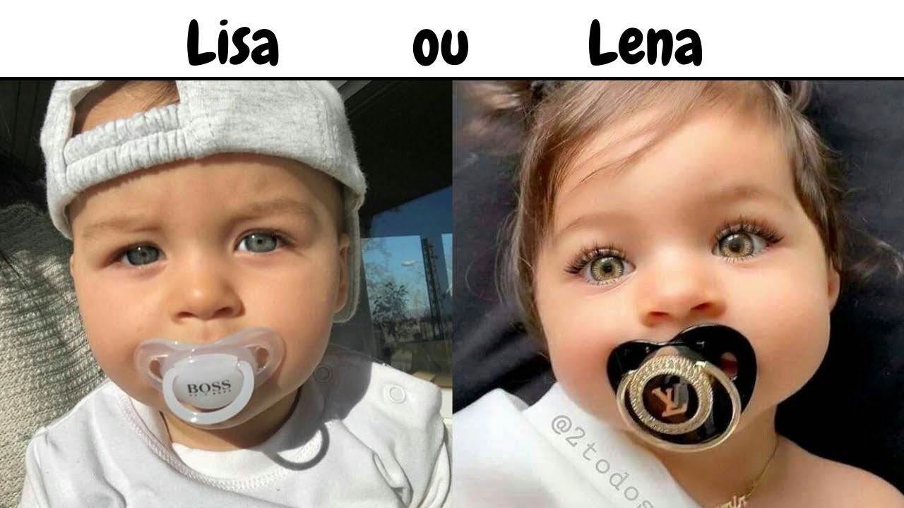 LISA OU LENA🌼 Bebês e acessórios