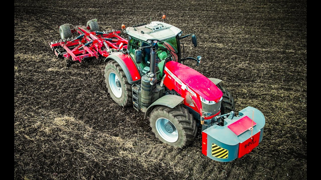 Massey Ferguson 8732 S & Sumo Trio 4.5m