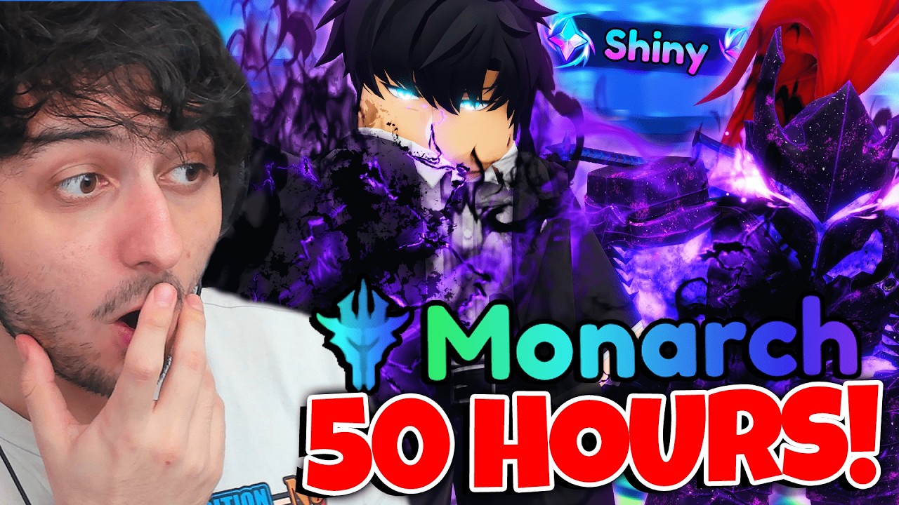 Я потратил 50 ЧАСОВ на эволюцию Сон Джин У в ТЕНЕВОГО МОНАРХА в Anime Vanguards Roblox!
