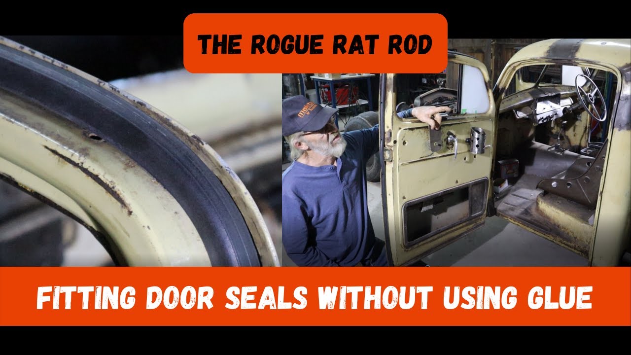 FITTING CAR DOOR SEALS WITHOUT USING GLUE.