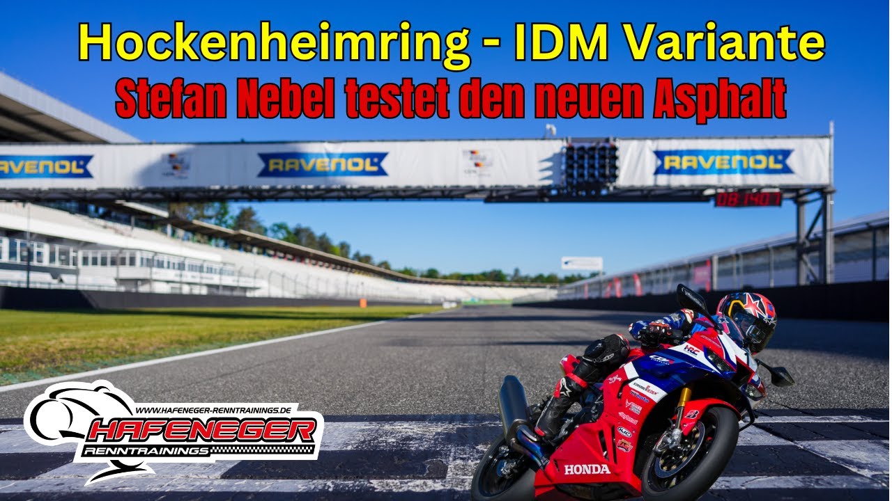 Vollgas auf neuem Asphalt – Hockenheimring mit Stefan Nebel & Robin Siegert!