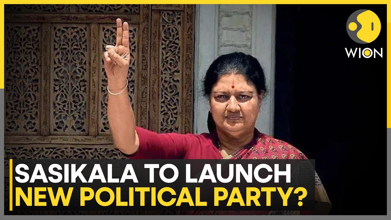 VK Sasikala Hints at Political Comeback on Jayalalithaa&rsquo;s Birth Anniversary | WION News
