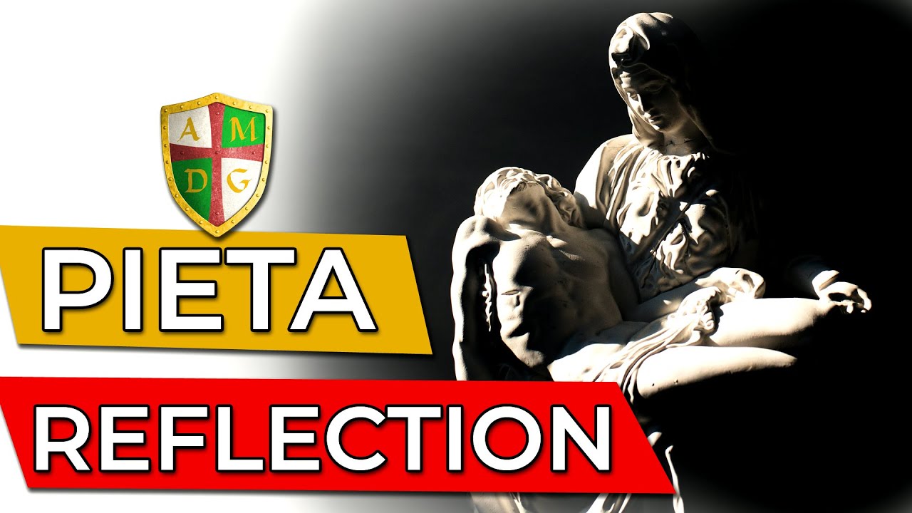 Pieta Reflection 🔴 Catholic Sacred Art on Passionately Catholic with Anthony Digmann