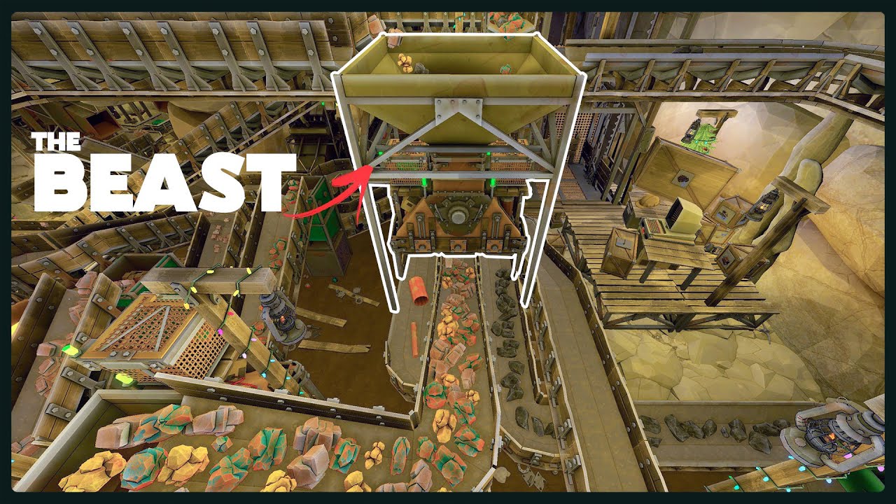 Building a Massive Automated Mining Factory in Mine Mogul