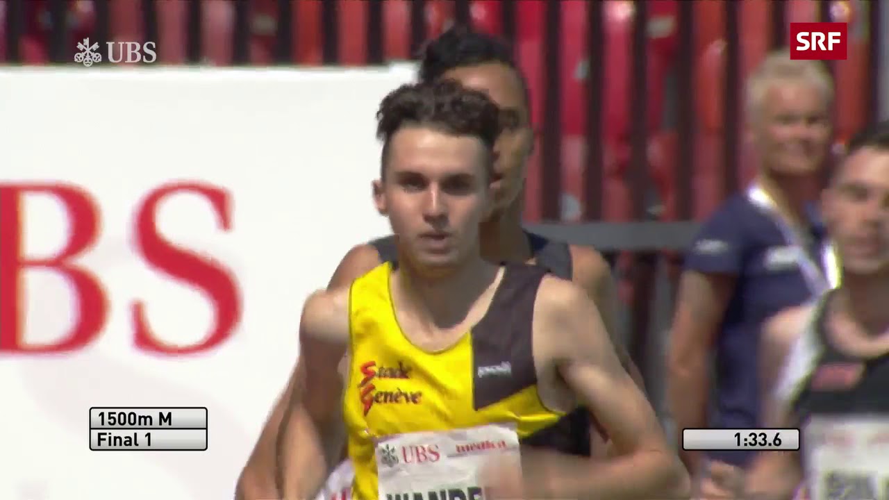 Championnat Suisse d'Athlétisme Elite 2017 (1500m) - Zürich