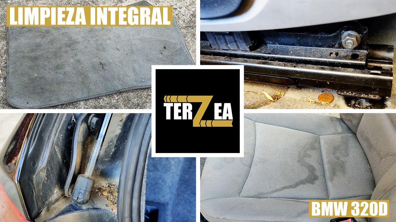Limpieza A FONDO BMW 320d tras 8 MESES de acumular BASURA// Deep cleaning BMW 320d after 8 MONTHS