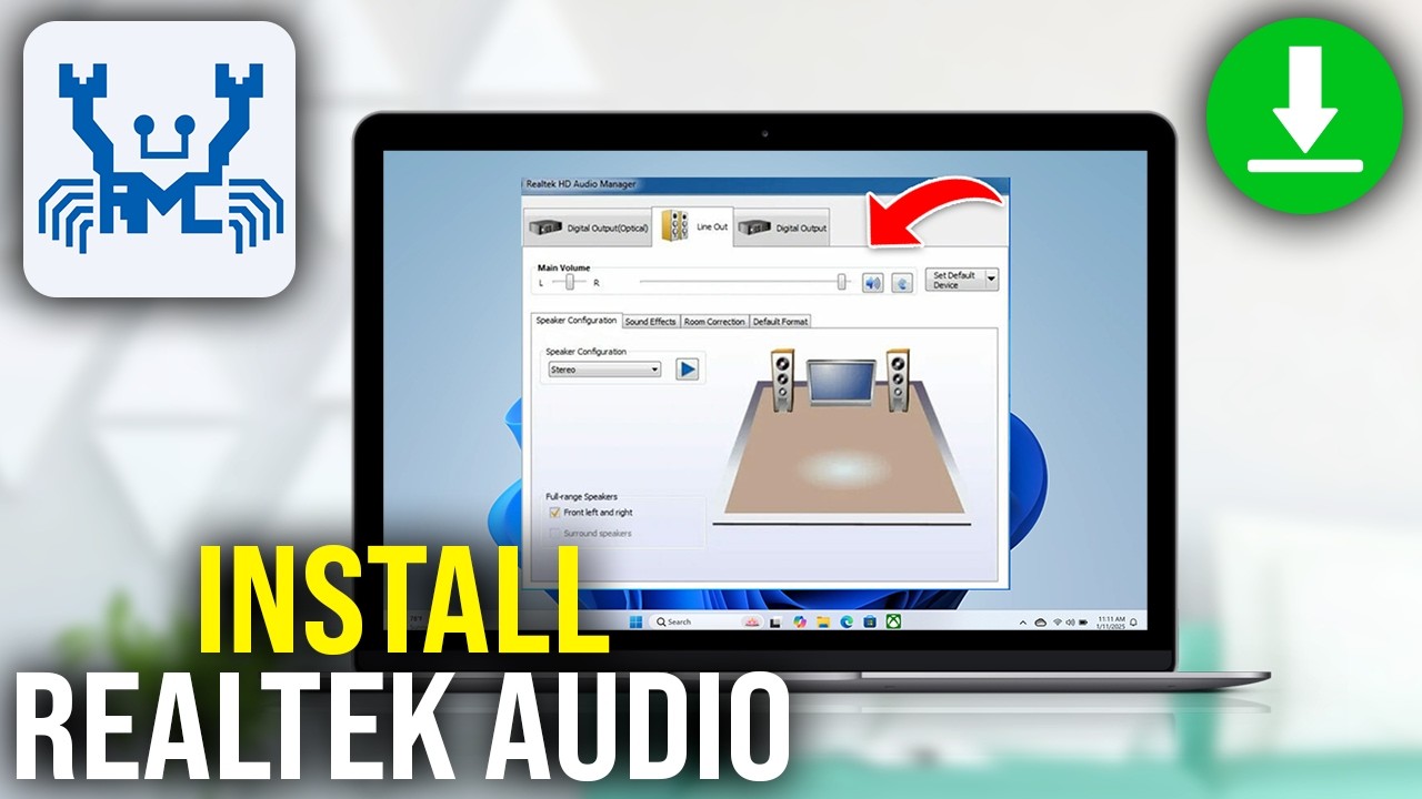 How To Download and Install Realtek HD Audio Manager & Driver in Windows 11