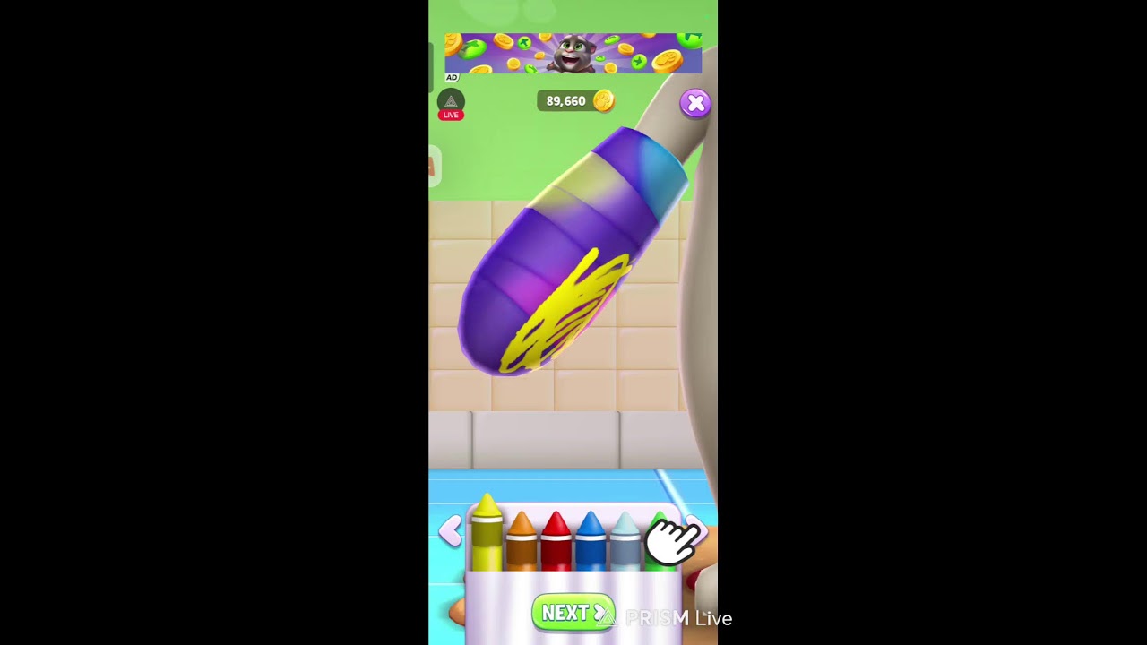 My Talking Tom #shorts #live #trending #viraltom #funnycat #satisfying