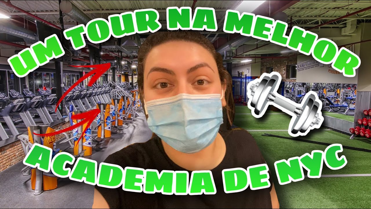 UM TOUR NA MELHOR ACADEMIA DE NYC | CRUNCH GYM | DESCOLEI