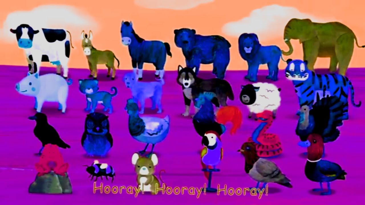All Animals Sounds Hooray Hooray Hooray Effects//Sponsored By Klasky Csupo Effects 