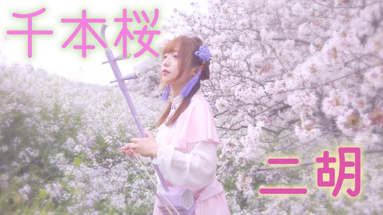 【初音ミク】二胡で弾いてみた「千本桜」【二重奏】
