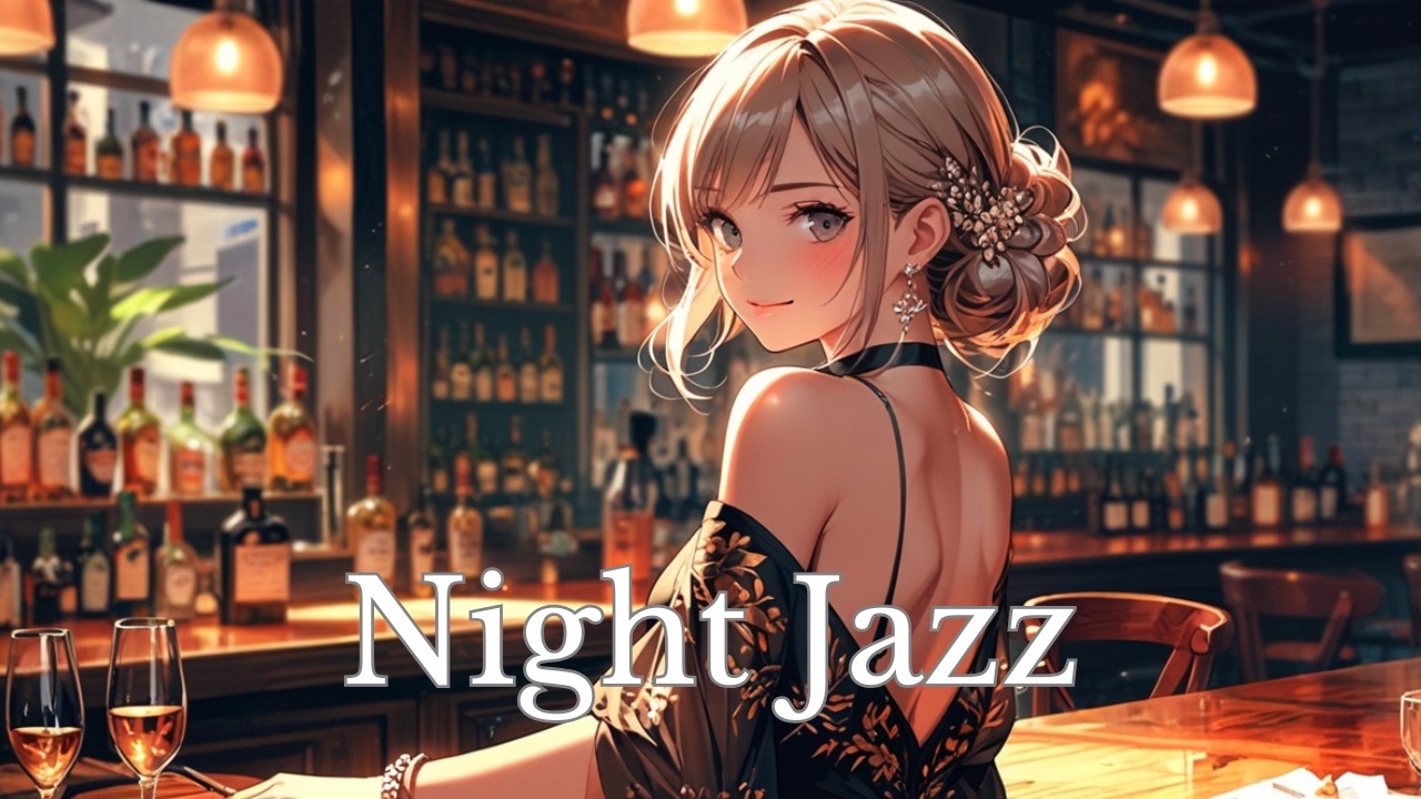 Night jazz  -お洒落なカフェバーできく音色/ relaxing music for studying[Beats Mix /Chill & Relax Music]