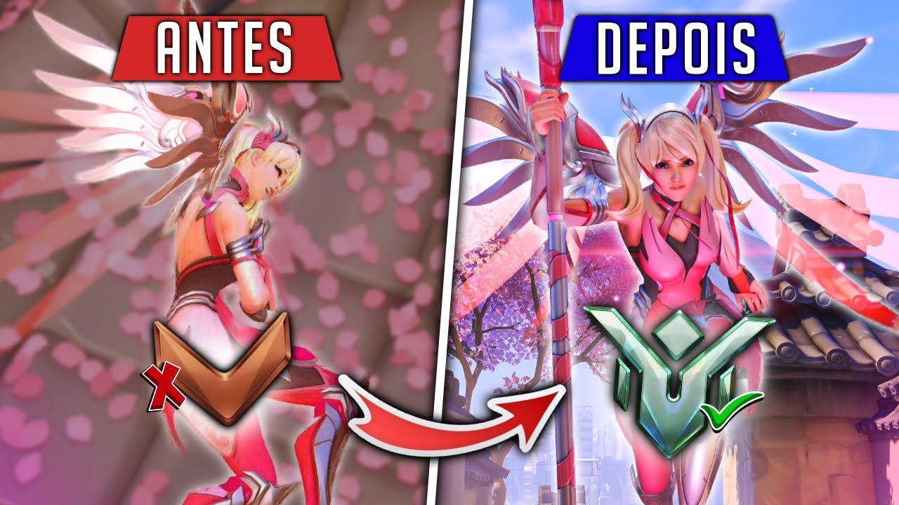 Como SUBIR de RANK com a MERCY! - Overwatch 2