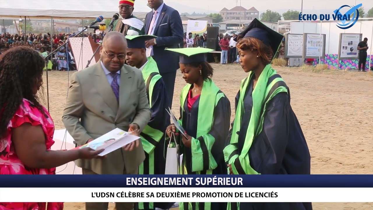 ENSEIGNEMENT SUPÉRIEUR: L'UDSN CÉLÈBRE SA DEUXIÈME PROMOTION DE LICENCIÉS