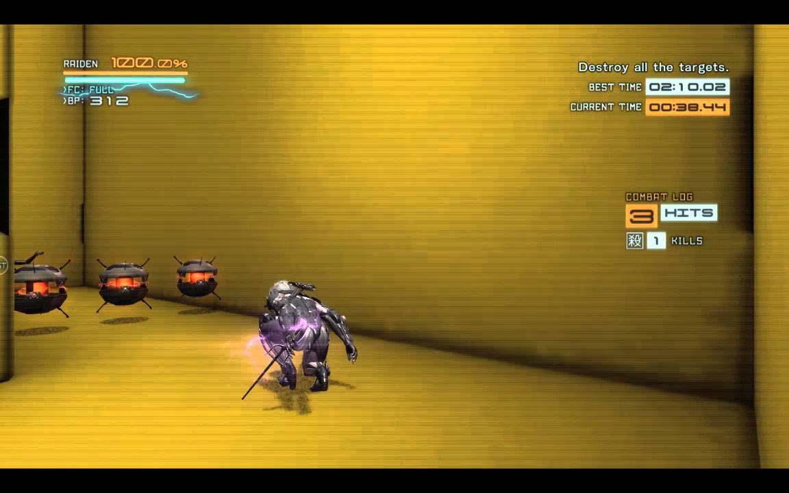 Metal Gear Rising: Revengeance - DLC VR Mission 12 Gold Rank