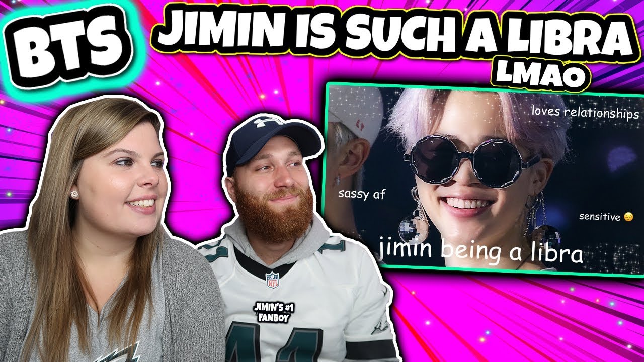 JIMIN IS SUCH A LIBRA LMAO Couples reaction