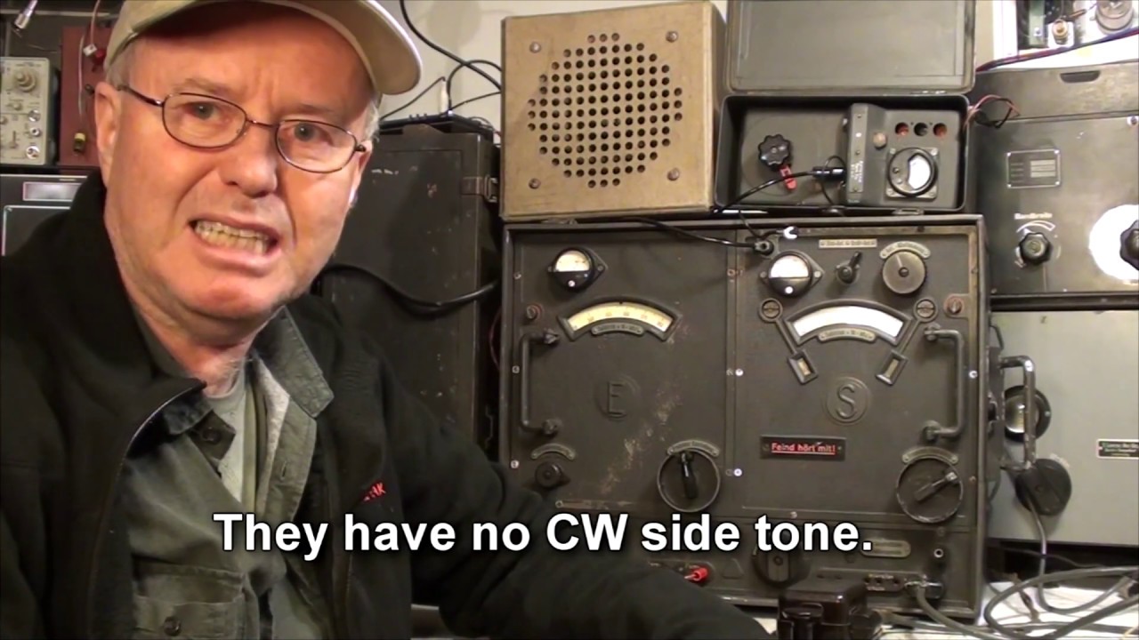 CW sidetone on old WW2 radios