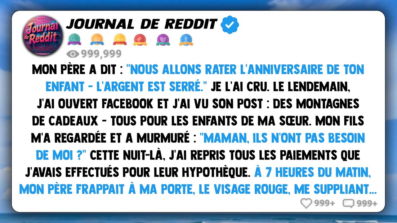 Mon père a dit : 